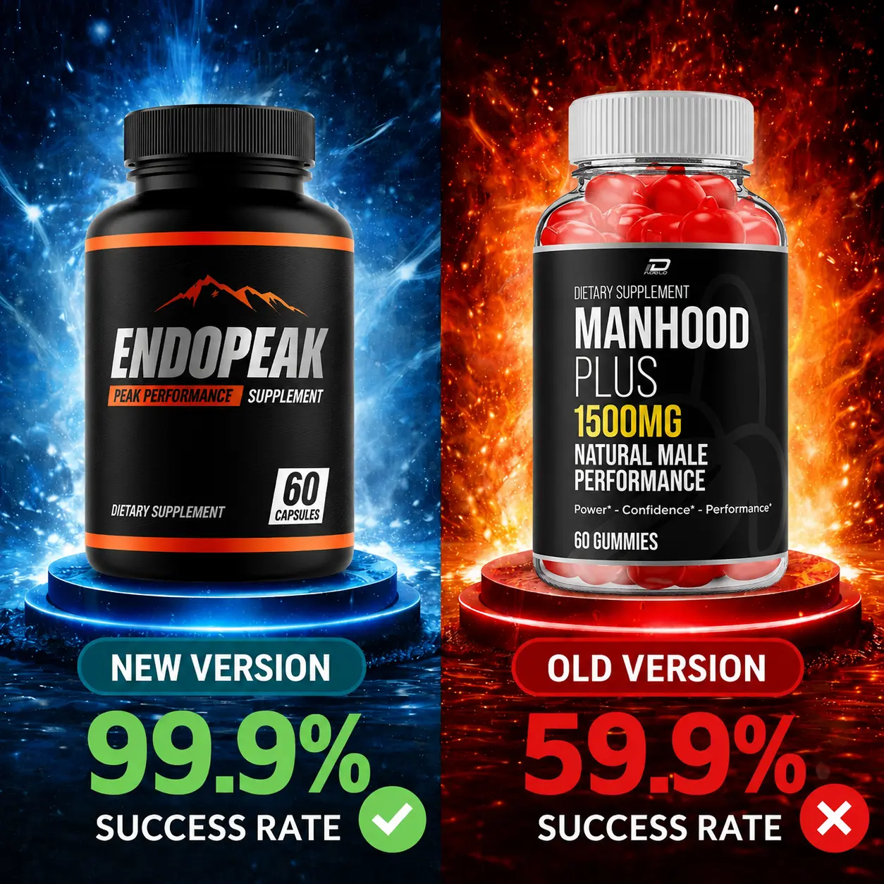 manhood plus™ Male Energy, Strength & Vitality Supplement